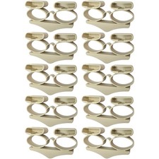 10x Embout Support Latte Double Court 38 x 8mm Suspendu élastomère sommier tenon