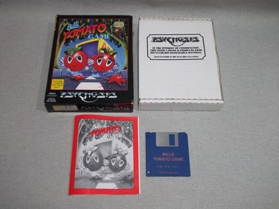 Bill's Tomato Spiel Amiga 512K Psygnosis PAL Version Retro Gaming