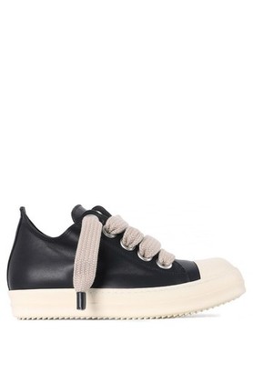 Rick Owens Jumbo Race Low Sneaker Rickon Black Milk 118671086