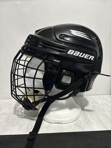 🏒 Bauer HH3000M Hockey Helmet With Cage Large HAS RUST