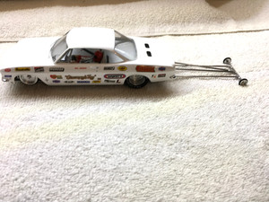 1/24 1/25 Drag Slot Car Grumpy Toy Corvair Holeshot Chassis 8s In 1000