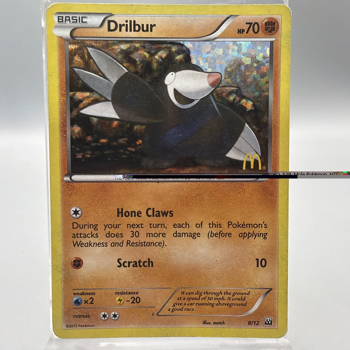 drilbur pokemon card value - XY Primal Clash - Colorless Artist Drilbur 124/086 Sv: Black Bolt