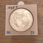 1885 Morgan Silver Dollar Philadelphia Mint $1 Coin Uncirculated