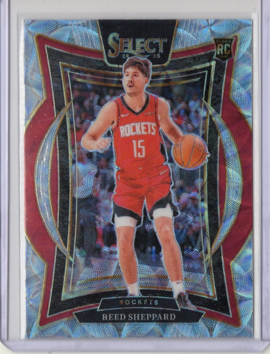 2024-25 Panini Select - Concourse Reed Sheppard #68 Scope Prizm (RC)