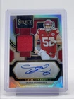 CREED HUMPHREY 2023 SELECT SIGNATURE PATCH SILVER PRIZM AUTO /199 Q2919