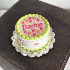 Barbie Special Collection Happy Birthday Mattel 1998 cake