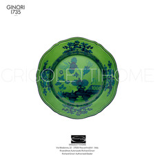 Richard Ginori Oriente Italiano Malachite - Piatto dessert cm 21/in 8.26