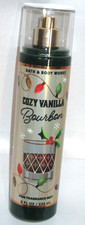 Bath and Body Works COZY VANILLA BOURBON BODY MIST 8 FL OZ/236ML