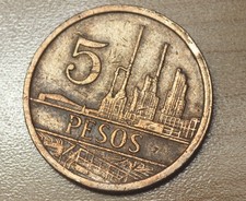 1980 Colombia 5 Pesos