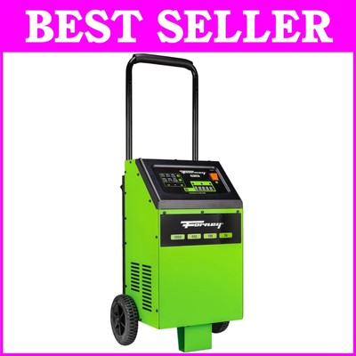 Compact 6V/12V Battery Charger with 200A Emergency Start - Wheels for Mobility