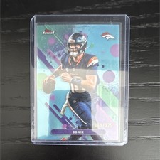 Topps Finest Bo Nix Denver Broncos Finest Performance 53 069325 Topps Finest Bo Nix Denver Broncos Finest Performance 53 069325