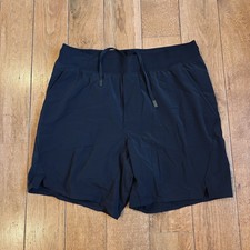 Mens Ten Thousand Set Hybrid Athletic Lined Shorts 6.5" Black sz M