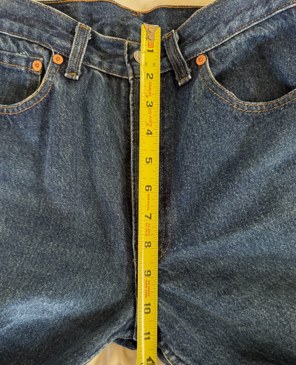 1996 Levi's 501 Made in USA Cone Mills Non Selvedge Fits 29x30 STF