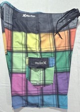 Hurley Phantom Surf Board Shorts Mens Size 36 37x10 EUC