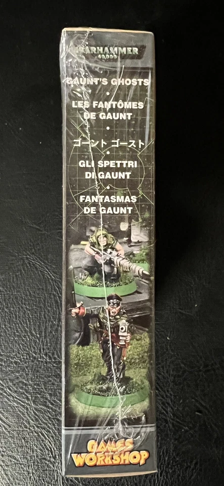 Warhammer 40k Gaunt's Ghosts (2002) запечатанный новый в коробке больше не издающийся металлический оловянный космический морской пехотинец - Изображение 4 из 4