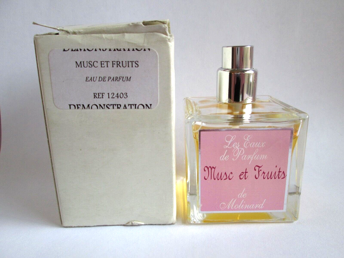 Les Eaux de Parfum Musc et Fruits de Molinard Spray Tester in Box