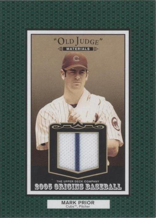 2005 Upper Deck Origins - Mark Prior #OJ-MP - 1 of 1