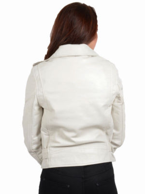 Blouson SCHOTT PERFECTO Cuir D'agneau Beige Taupe - Taille XL Femme - Neuf Avec étiquettes