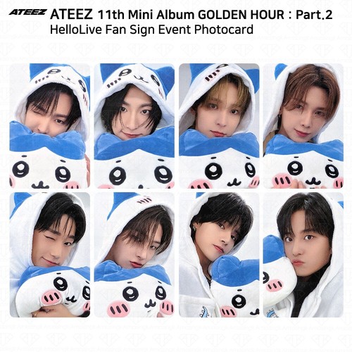 ATEEZ Golden Hour Part.2 Fan Schild Event Fotokarte AP EL HL MS MA FS KPOP K-POP - Bild 2 von 104
