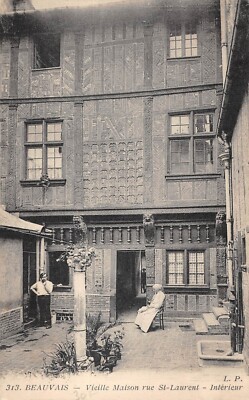 Beauvais - CPA 60 - Beauvais - Vieille Maison - Rue du Cloitre Saint Sauveur