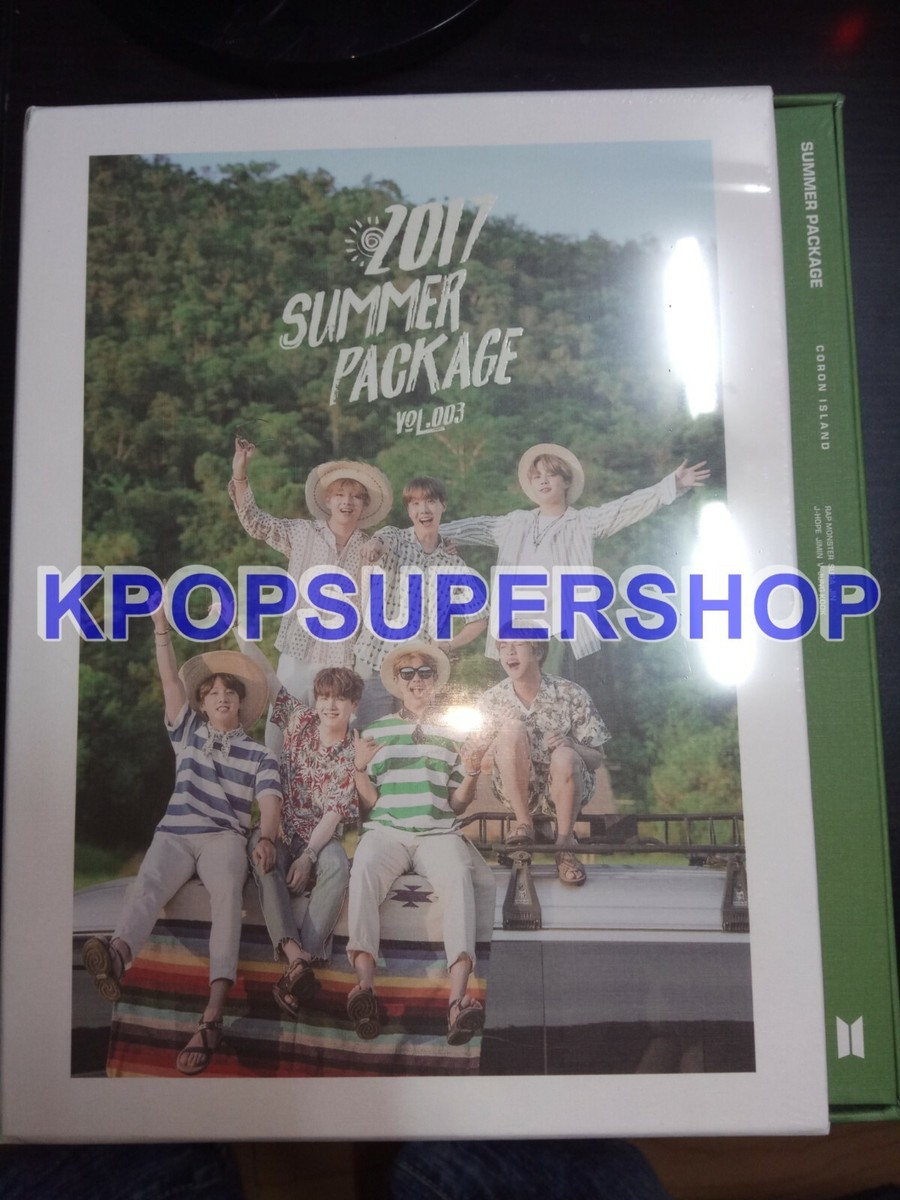BTS 2017 Summer Package New Sealed Photobook DVD Fan Selfie Book