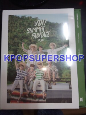 BTS 2017 Summer Package New Sealed Photobook DVD Fan Selfie Book
