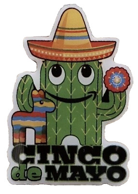 Cinco de Mayo AMAZON PECCY PIN