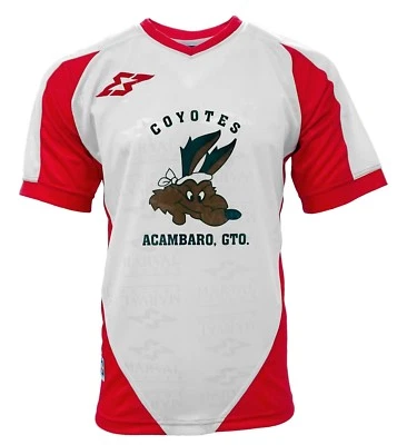 Coyotes de Acambaro Adult Men Soccer Jersey White by Marval