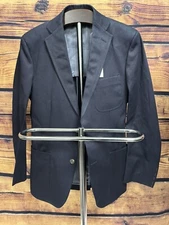 Freemans Sporting Club X Southwick Blue Denim Suit 38R 32W 2 Piece Suit Solid