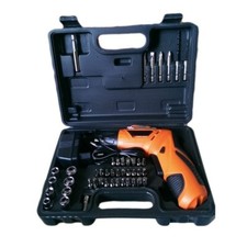 Trapano Avvitatore 4.8 Volt 45pz con Innesti Accessori Convertibile in Verticale - Miniatura 2