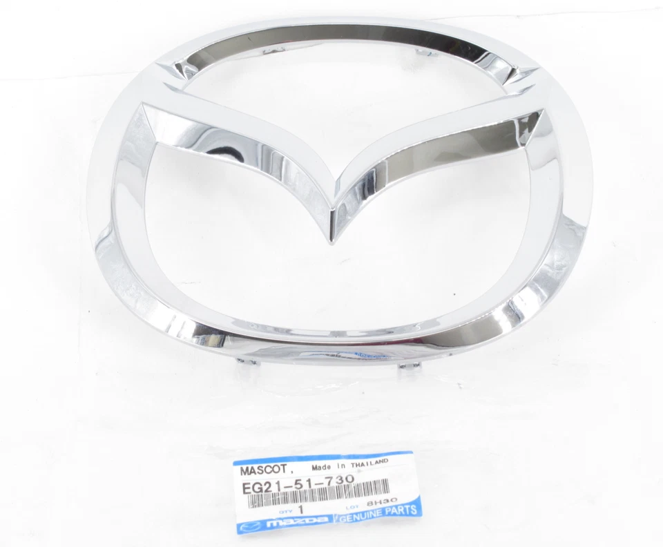 New Genuine OEM Mazda EG21-51-730 Grille Mazda Emblem Badge 2007-2012 Mazda CX-7 - Image 2 of 4