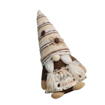 Coffee Gnome Figure Chefs Gnome Faceles Doll Home Decorations for Farmhouses