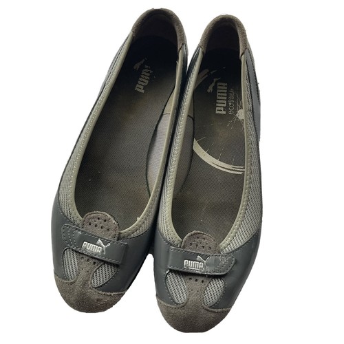 puma slip on flats
