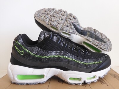 Nike Air Max 95 Black-Green Move To Zero Mens Sz 9 / Womens Sz 10.5 [CV6899-001]