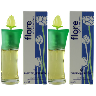 Flore D Aubusson by Aubusson for Women Combo Pack:EDT Perfume Spray 2oz (2x 1oz)