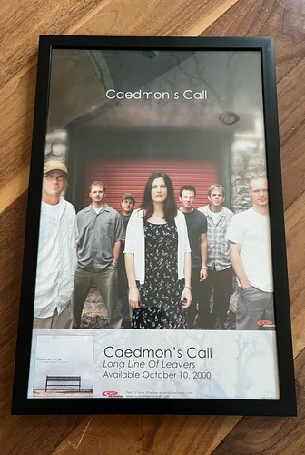 Caedmon's Call - 'Long Line of Leavers' promo Poster 11 X 17 Framed