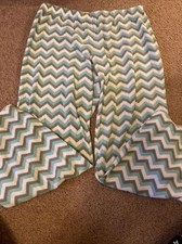 light green Fleece Large PJ bottoms