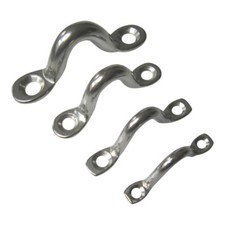 Wire Eye Strap Stainless Steel A4 Marine-Grade (316) Fender Hook Canopy Hoods
