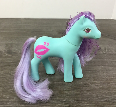 My Little Pony MLP G1 1988 Sweetheart Sister Sweet Kisses Ruby Lips XO Vintage