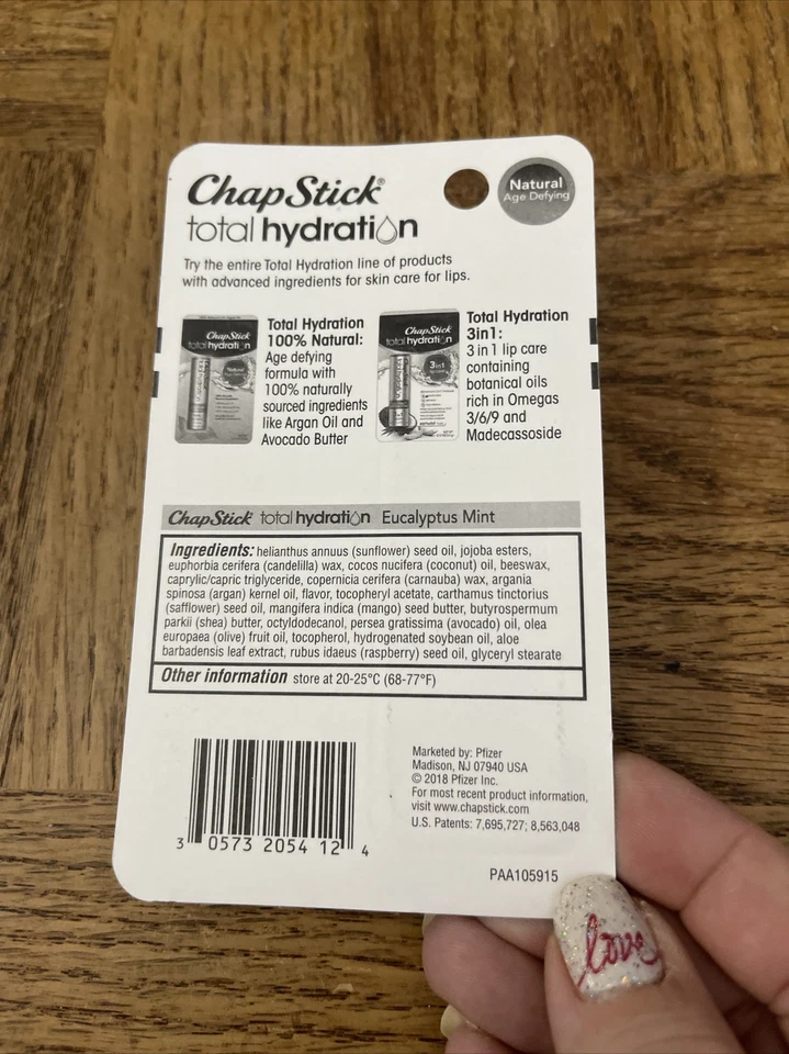 Chapstick Hidratación Total Eucalipto Como Nuevo Foto 4 de 4