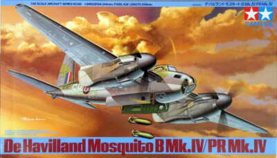 TAMIYA 61066 1:48 De Havilland Mosquito B Mk.IV/PR Mk.IV Plastic Model Kit