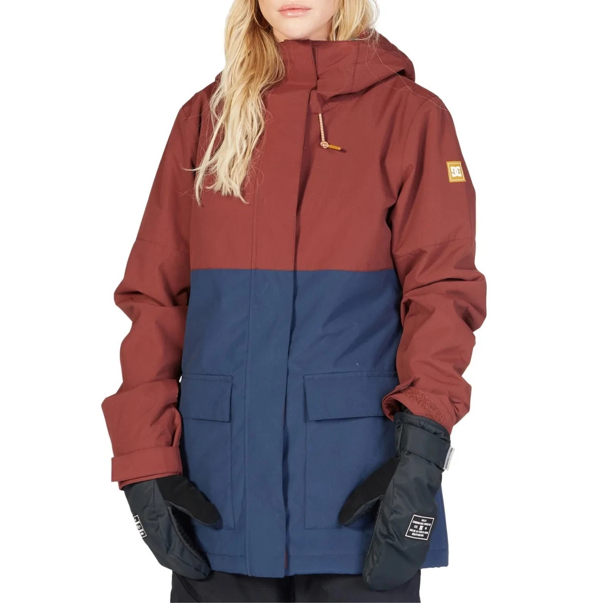DC Cruiser 10K Insulated Snowboard Jacket Women s Size Medium