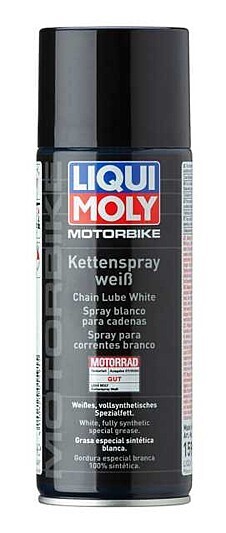 LIQUI MOLY Motorbike Chain Lube white Spray 1591