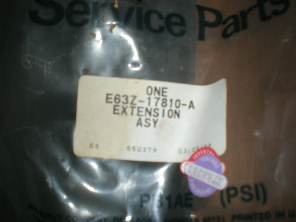 Extensión de parachoques trasero Ford Tempo 1986 1987 Asy diestro E63Z-17810-A nuevo de lote Foto 2 de 2