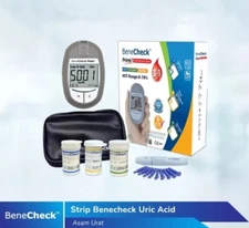 BeneCheck Prime GCU Multi-parameter Blood Cholesterol Glucose Uric Acid Test