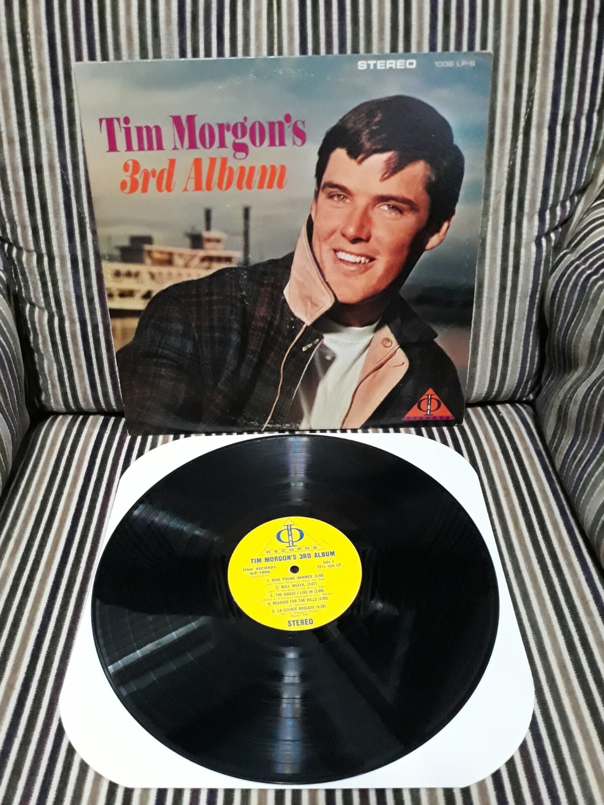 Tim Morgan-"3rd Album"- Fink Records-SLP 1006-Stereo-1963