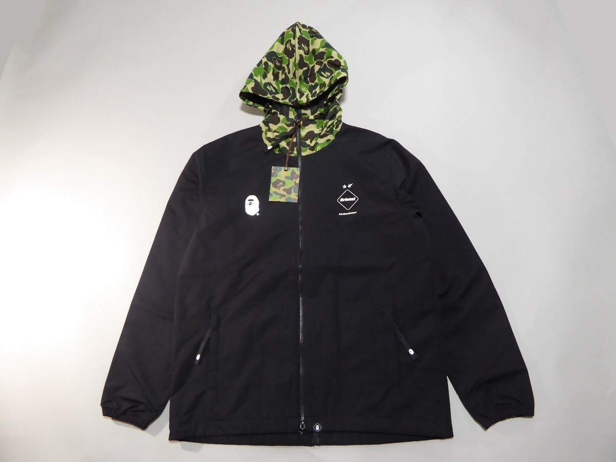 ジャケット・アウター BAPE FCRB SEPARATE PRACTICE JACKET BAPE x F.C.R.B. Seperate Practice Jacket Black Men's - SS19 - US