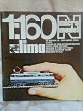 Modellismo ferroviario: LIMA - MICRO MODEL N -1:160, catalogo - 1971