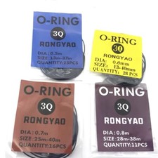 High Quality Watch O-Ring Waterproof Seal Gasket Mix Size 13mm to 40mm