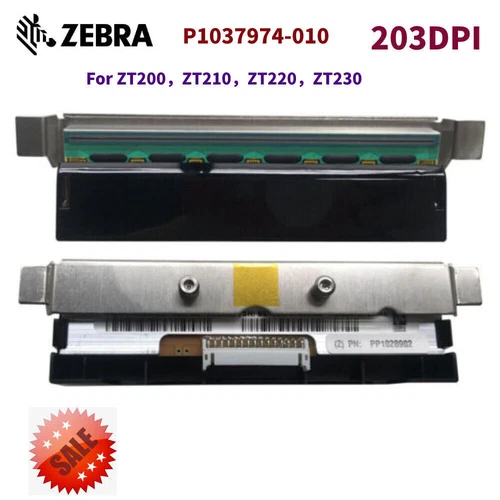 New Printhead for Zebra ZT210 ZT220 ZT230 Printer 203DPI P1037974-010 Print head